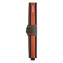 Carica l'immagine nel visualizzatore di Gallery, Secrid Miniwallet Matte Truffle&amp;Orange - STANGA Pelletteria
