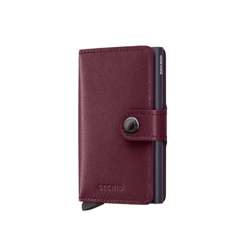 Secrid Miniwallet Original Cranberry - STANGA Pelletteria