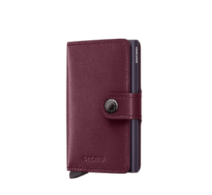 Secrid Miniwallet Original Cranberry - STANGA Pelletteria