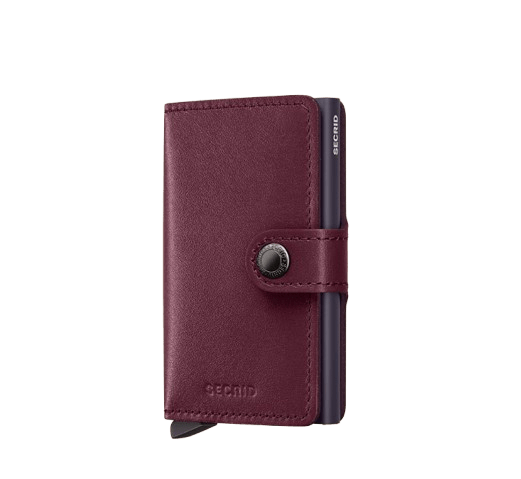 Secrid Miniwallet Original Cranberry - STANGA Pelletteria