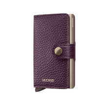 Carica l&#39;immagine nel visualizzatore di Gallery, Secrid Miniwallet Pebble Grape - STANGA Pelletteria
