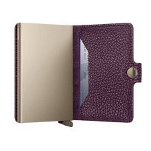 Carica l&#39;immagine nel visualizzatore di Gallery, Secrid Miniwallet Pebble Grape - STANGA Pelletteria
