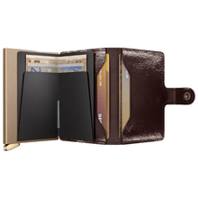 Carica l'immagine nel visualizzatore di Gallery, Secrid Miniwallet Premium Naplak Bottle Mahogany+ - STANGA Pelletteria
