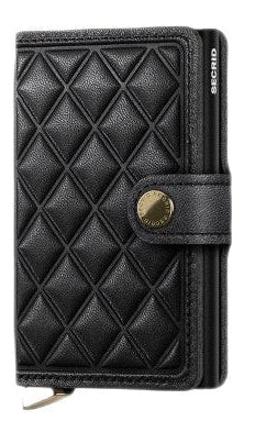 Secrid Premium Miniwallet Emboss Diamond Black - STANGA Pelletteria