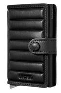 Secrid Premium Miniwallet Emboss Lines Black - STANGA Pelletteria