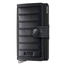Carica l'immagine nel visualizzatore di Gallery, Secrid Premium Miniwallet Emboss Lines Black - STANGA Pelletteria
