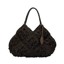 Carica l'immagine nel visualizzatore di Gallery, Afar Desire Borsa Rafia Ebony
