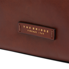 Carica l'immagine nel visualizzatore di Gallery, The Bridge Larissa Shopper Marrone - STANGA Pelletteria
