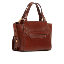 Carica l'immagine nel visualizzatore di Gallery, The Bridge Lucrezia Bag Marrone - STANGA Pelletteria
