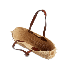 Carica l'immagine nel visualizzatore di Gallery, The Bridge Luna Shopping Rafia - STANGA Pelletteria
