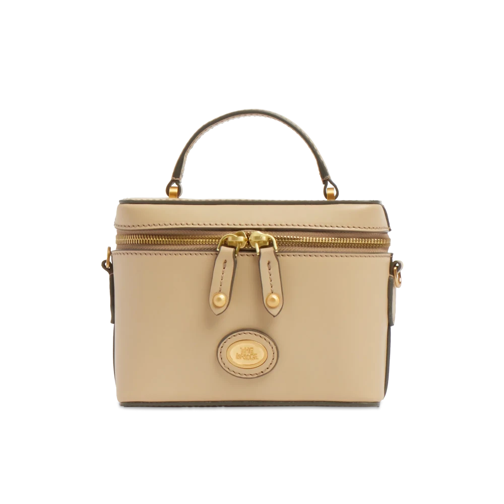 Ladies Handbag cm 25 The Bridge Story Donna Pelle Marrone/Gold 0485190114 - Cesario Pelletterie
