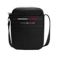 Tommy Hilfiger Borsa reporter Signature con tracolla Black - STANGA Pelletteria