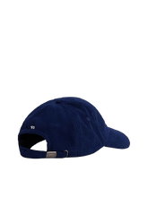 Carica l&#39;immagine nel visualizzatore di Gallery, Tommy Hilfiger Cappello da Baseball in Velluto a Coste Blu - STANGA Pelletteria
