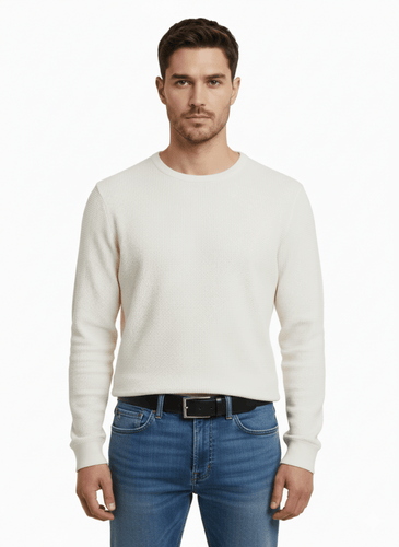 Tommy Hilfiger Cintura Denton in Pelle con Bandierina Nero - STANGA Pelletteria