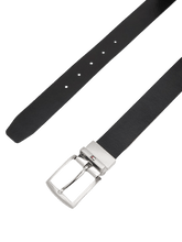 Carica l&#39;immagine nel visualizzatore di Gallery, Tommy Hilfiger Cintura Reversibile Denton in Pelle Navy Blue - STANGA Pelletteria
