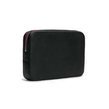 Carica l'immagine nel visualizzatore di Gallery, Tommy Hilfiger Pochette Con Logo In Metallo Black - STANGA Pelletteria
