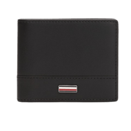 Tommy Hilfiger Portafogli bifold Corporate in pelle Black - STANGA Pelletteria