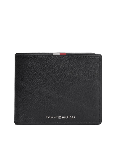 Tommy Hilfiger Portafogli Bifold Corporate in pelle Nero - STANGA Pelletteria