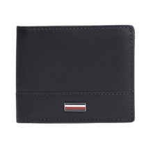 Carica l&#39;immagine nel visualizzatore di Gallery, Tommy Hilfiger Portafogli bifold Corporate in pelle Space Blue - STANGA Pelletteria
