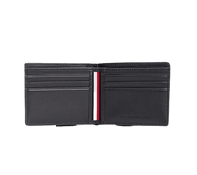 Carica l&#39;immagine nel visualizzatore di Gallery, Tommy Hilfiger Portafogli bifold Corporate in pelle Space Blue - STANGA Pelletteria
