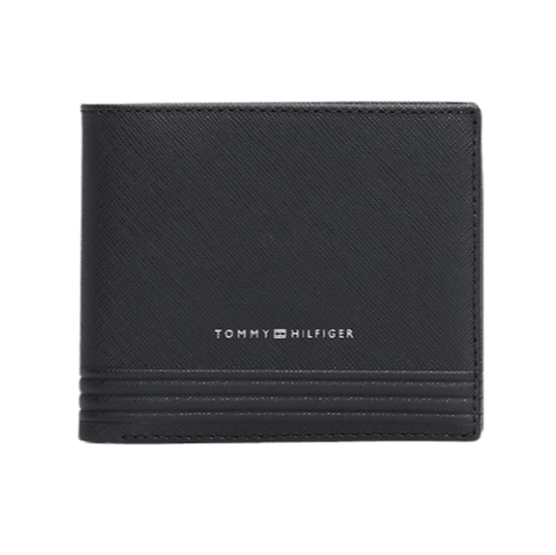 Tommy Hilfiger Portafogli TH Business con tasca portamonete Space Blue - STANGA Pelletteria