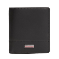 Tommy Hilfiger Portafogli trifold Corporate in pelle Black - STANGA Pelletteria