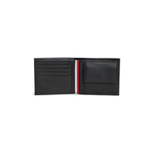 Carica l'immagine nel visualizzatore di Gallery, Tommy Hilfiger Portafoglio Bifold Corporate Con Moneta Black - STANGA Pelletteria
