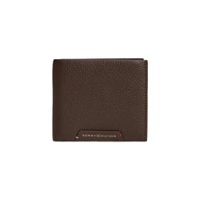 Carica l'immagine nel visualizzatore di Gallery, Tommy Hilfiger Portafoglio Bifold Corporate Patta+Moneta Testa Di Moro - STANGA Pelletteria
