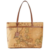 Carica l&#39;immagine nel visualizzatore di Gallery, Alviero Martini 1^ Classe Borsa Shopper Con Tasca Geo Classic E018 - STANGA Pelletteria
