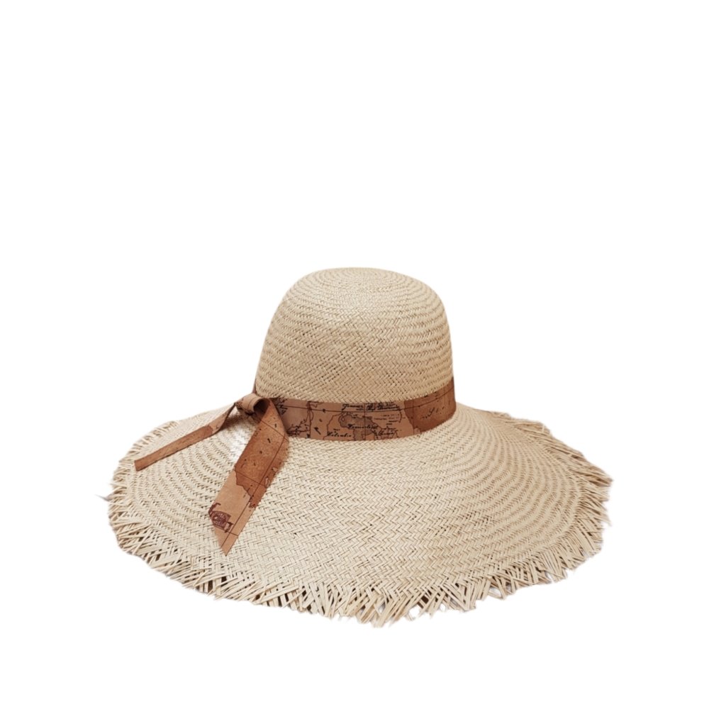 Alviero Martini 1^ Classe Cappello in Paglia con Frange – STANGA