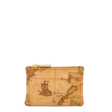 Carica l&#39;immagine nel visualizzatore di Gallery, Alviero Martini 1^ Classe Geo Classic Pochette rettangolare con anello M001 - STANGA Pelletteria
