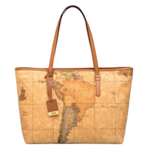 Carica l&#39;immagine nel visualizzatore di Gallery, Alviero Martini 1^Classe Borsa Geo Classic shopping grande D007 - STANGA Pelletteria
