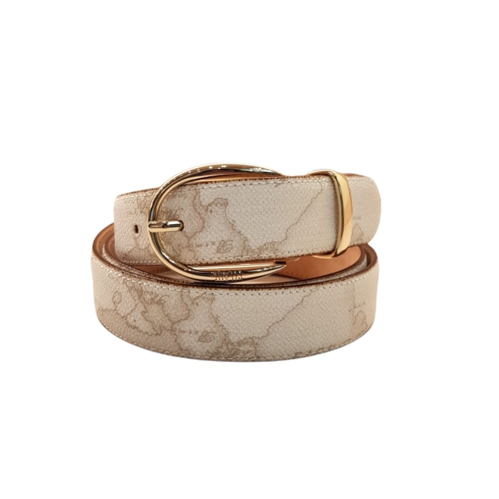 Alviero Martini 1^CLasse Cintura Geo White A455 - STANGA Pelletteria