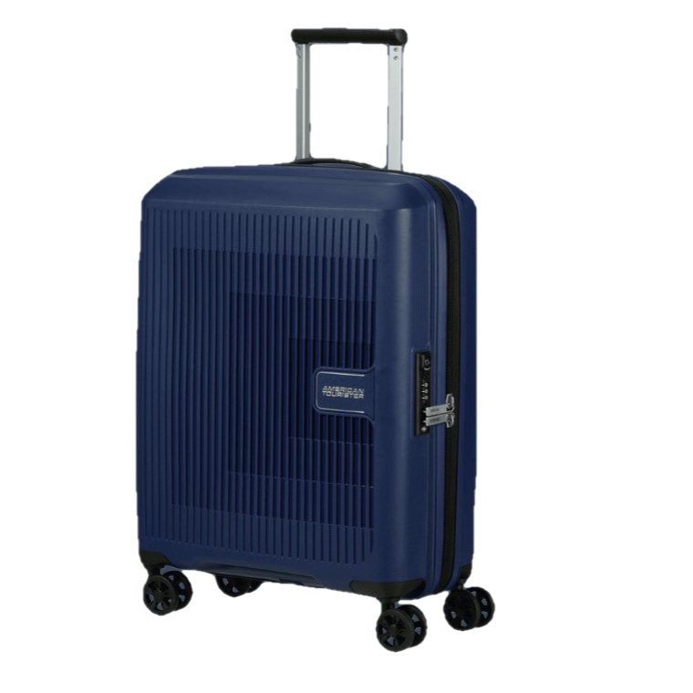 American Tourister Trolley AeroStep Espandibile (4 Ruote) 55cm - STANGA Pelletteria