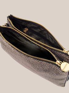 Borbonese Borsa Tracolla Small Op Natural - STANGA Pelletteria