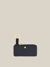 Carica l&#39;immagine nel visualizzatore di Gallery, Borbonese Portachiavi Zip Con Anello Black - STANGA Pelletteria
