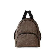 Carica l&#39;immagine nel visualizzatore di Gallery, Borbonese Zaino Medium Op Natural Black - STANGA Pelletteria
