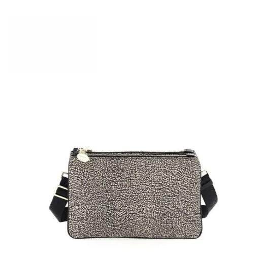 Borbonese Borsa Tracolla Eco Line Small Op Natural – STANGA