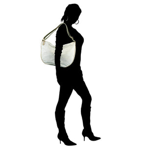Borsa Donna Mezzaluna Media Geo Soft Alviero Martini 1^ Classe - STANGA Pelletteria
