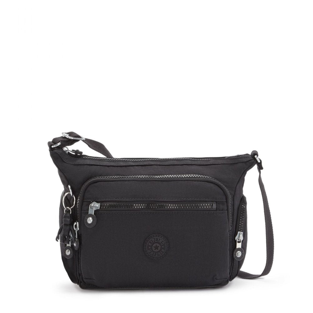 Borsa Kipling Con Tracolla Gabbie S Black Noir - STANGA Pelletteria