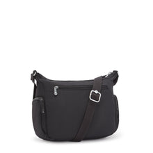 Carica l&#39;immagine nel visualizzatore di Gallery, Borsa Kipling Con Tracolla Gabbie S Black Noir - STANGA Pelletteria
