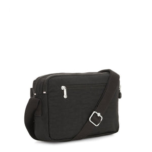 Borsa Kipling Media con tracolla regolabile Abanu M Black Noir - STANGA Pelletteria
