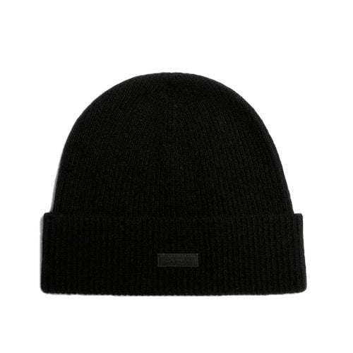 Calvin Klein Berretto In Cachemire Ck Black - STANGA Pelletteria