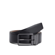 Carica l&#39;immagine nel visualizzatore di Gallery, Calvin Klein Cintura Double-Face In Pelle Black/Leather - STANGA Pelletteria
