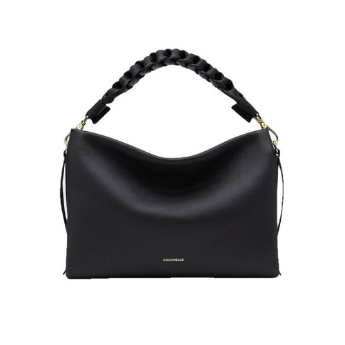 Coccinelle Boheme Medium Noir/Brule - STANGA Pelletteria