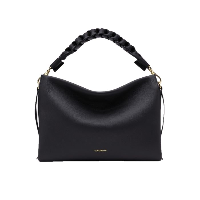 Coccinelle Boheme Medium Noir/Brule - STANGA Pelletteria