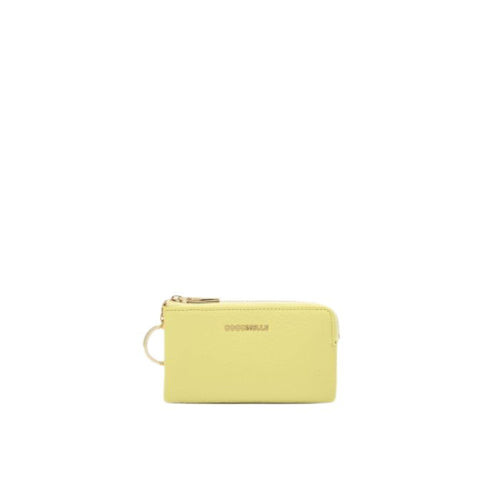 Coccinelle Bustina Con Anello Metallic Soft Lime Wash - STANGA Pelletteria