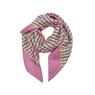 Coccinelle Sciarpa Pied-De-Poul Multicolor Pulp Pink - STANGA Pelletteria