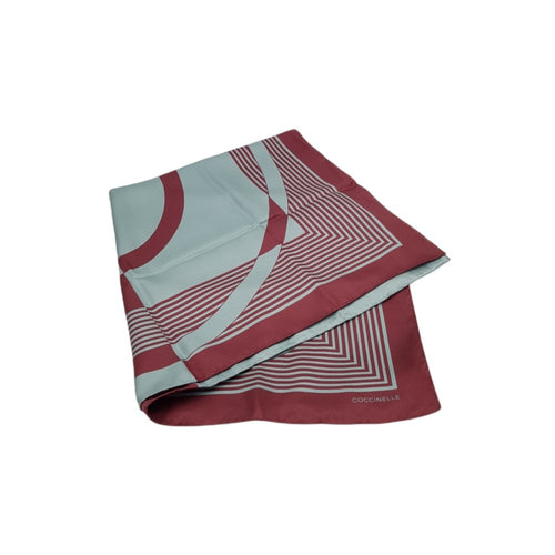 Foulard Coccinelle Cachet 85*85 cm - STANGA Pelletteria