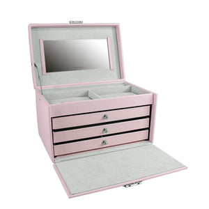 Friedrich23 Scatola Porta Gioielli Jolie Pink 23256 - STANGA Pelletteria